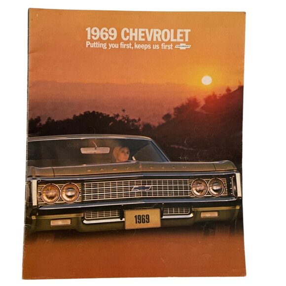 1969 Chevrolet Caprice Impala Bel Air Biscayne Sales Brochure 28 Pages Original - Picture 1 of 5